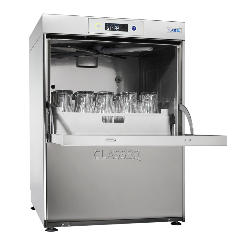 Classeq G500 Duo WS Undercounter Glasswasher 30A. 1 phase hardwired. Machine only - no install
