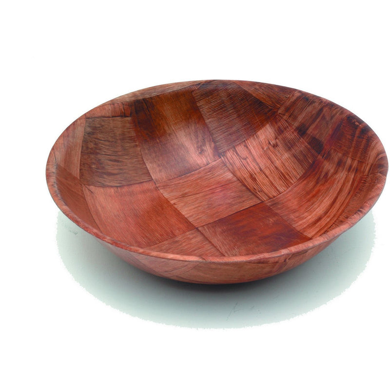 Woven Wood Bowls 10" Dia