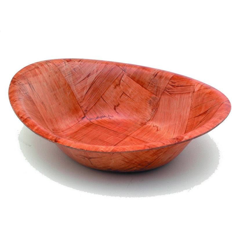 Oval Woven Wood Bowls 9"x7" Singles