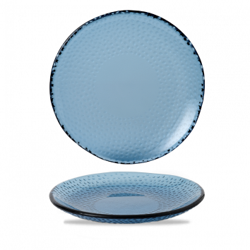 Isla Organic Glass Trace Plate 8 7/8" Box 6