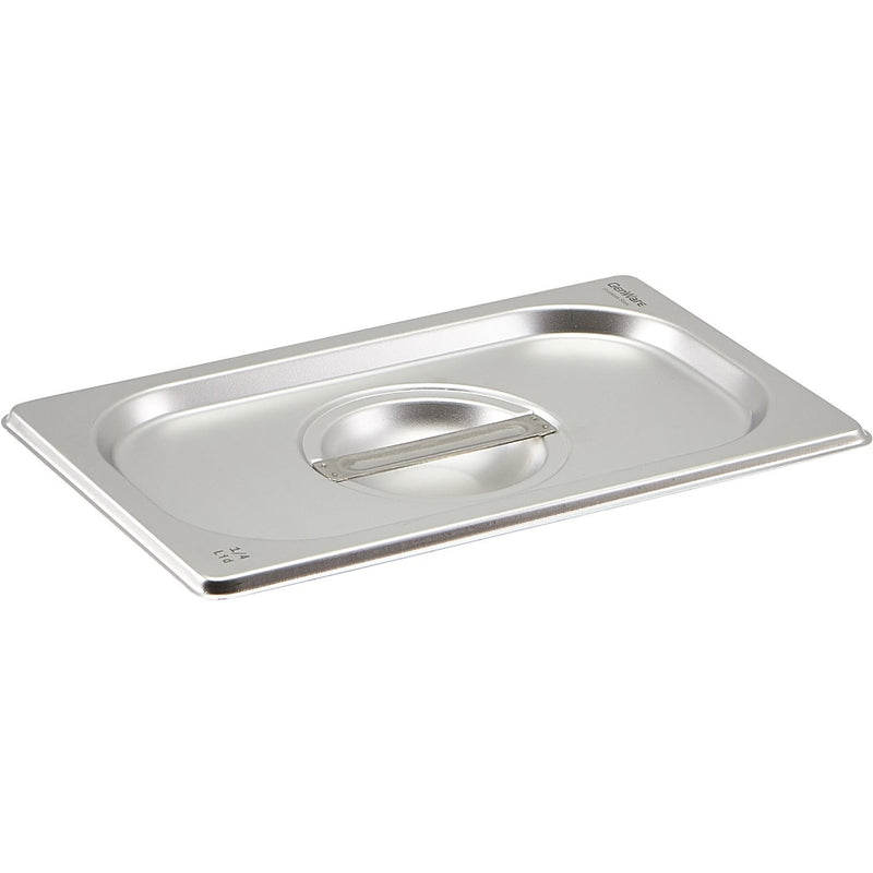 St/St Gastronorm Pan Lid 1/4