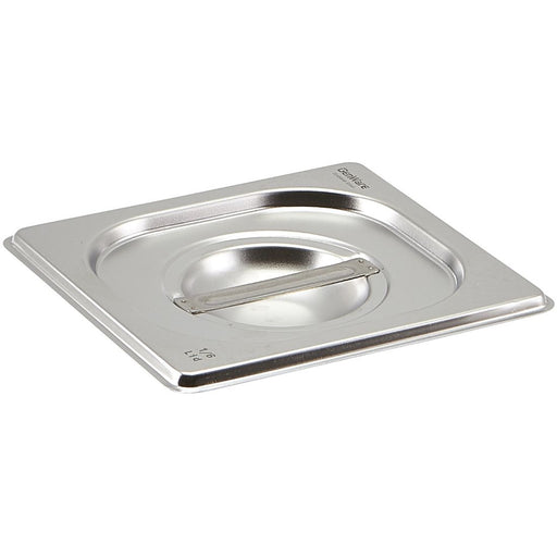 St/St Gastronorm Pan Lid 1/6