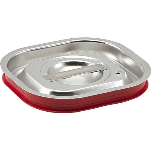 St/St Gastronorm Sealing Pan Lid 1/6