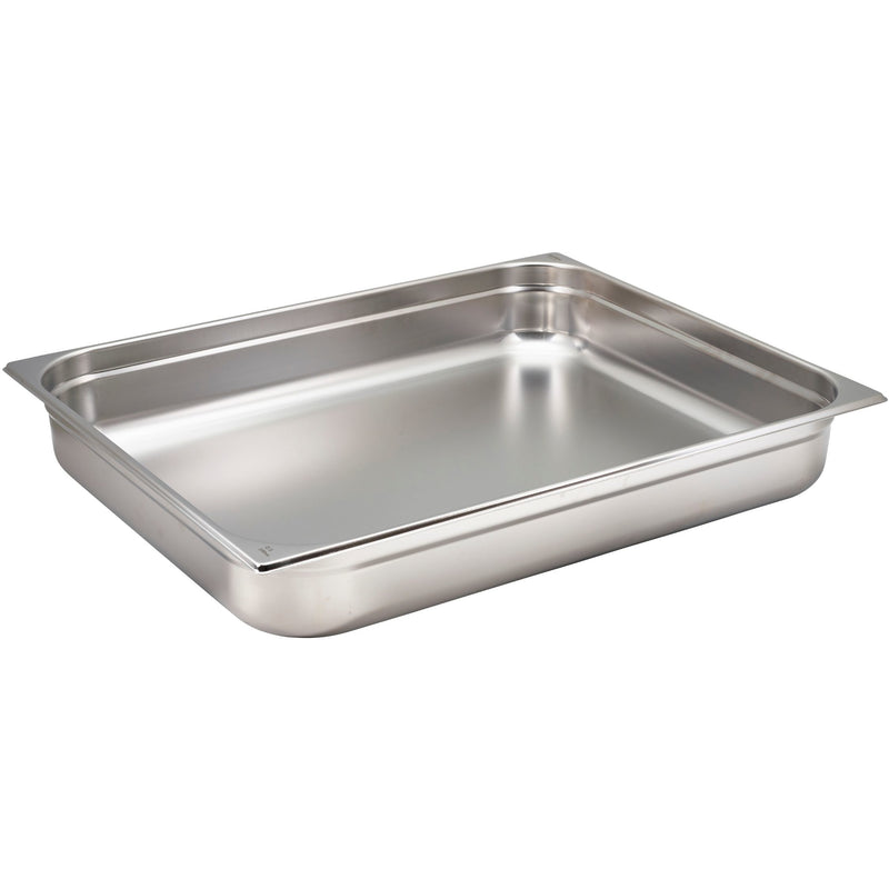 St/St Gastronorm Pan 2/1 - 100mm Deep