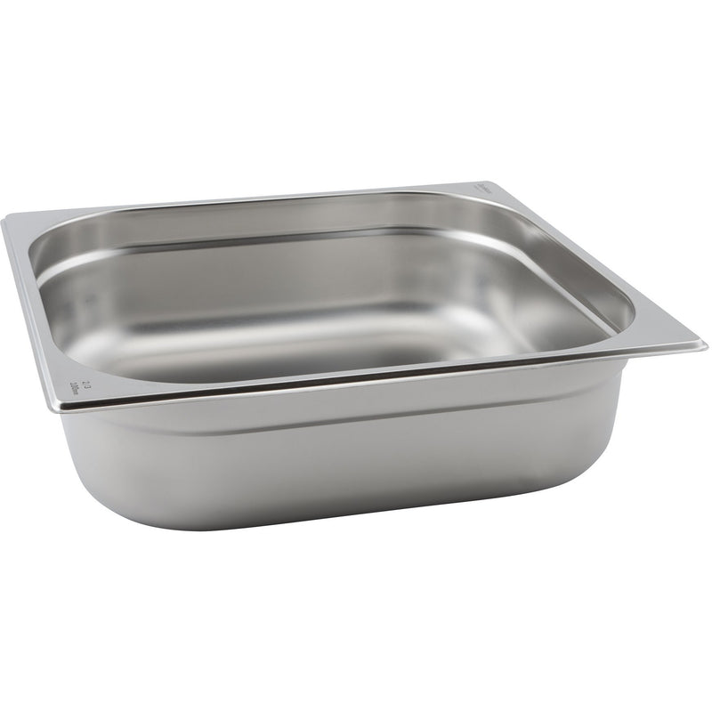 St/St Gastronorm Pan 2/3 - 100mm Deep