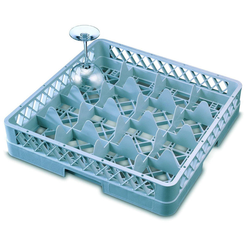 16 Comp Glass Rack With 1 Extender