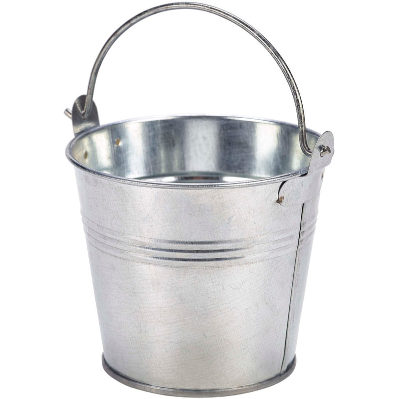 Galvanised Steel Serving Bucket 10cm Dia