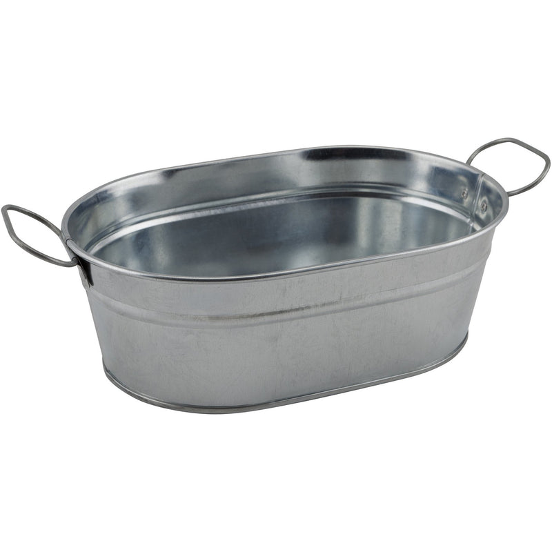 Galvanised Steel Serving Bucket 23 x 15 x 7cm