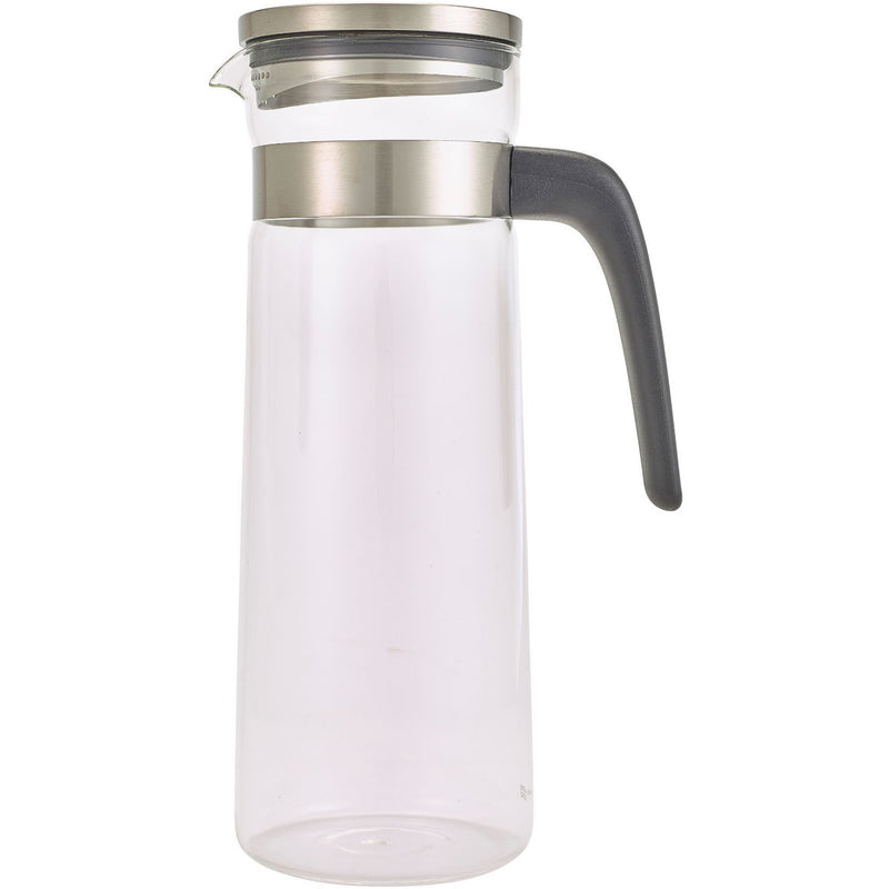 Glass Water Jug With Stainless Steel Lid 1.5L/52.5oz