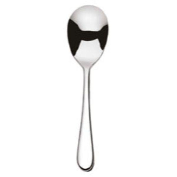 The Elia Glacier Salad Serving Spoon has a generous gauge for an enjoyable feel in the hand, this range is expertly crafted from 18/10 Stainless Steel.