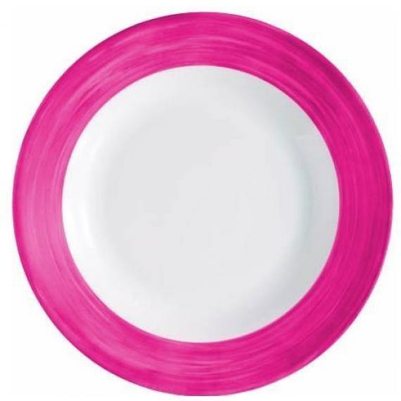 Arcoroc Brush Cherry Opal Dinnerware  Red Dinner Plate(25.4cm)(10") (Box of 36) - Smashing Supplies
