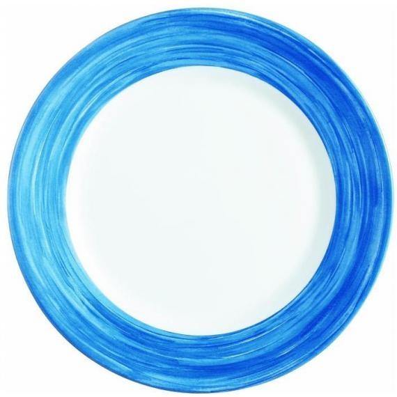 Arcoroc Brush Blue Jean Opal Dinnerware s Side Plate(15.5cm)(6.1") (Box of 48) - Smashing Supplies