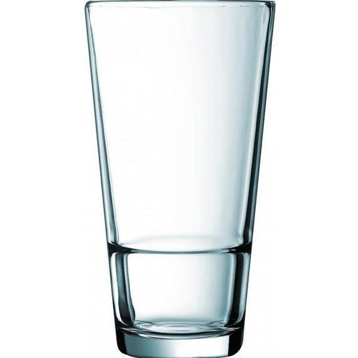 Arcoroc Stack Up Tumblers - Fully Tempered Stacking  Hiball(40cl)(14oz) (Box of 24) - Smashing Supplies