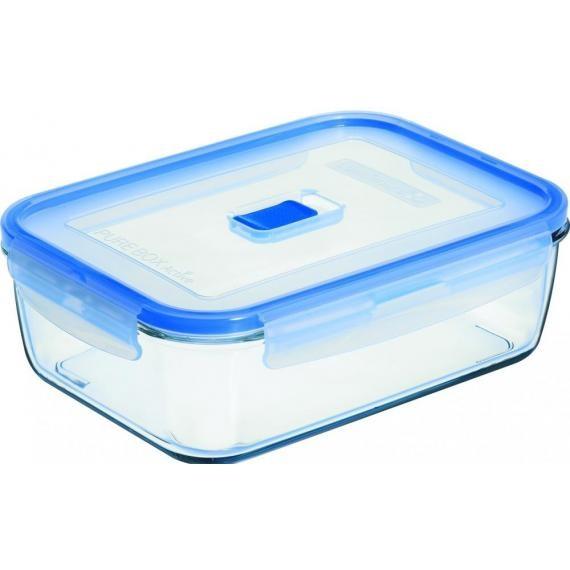 Luminarc Pure Box Active Storage  Rectangular Large Box & Lid(122cl)(41 1/4oz) (Box of 6)