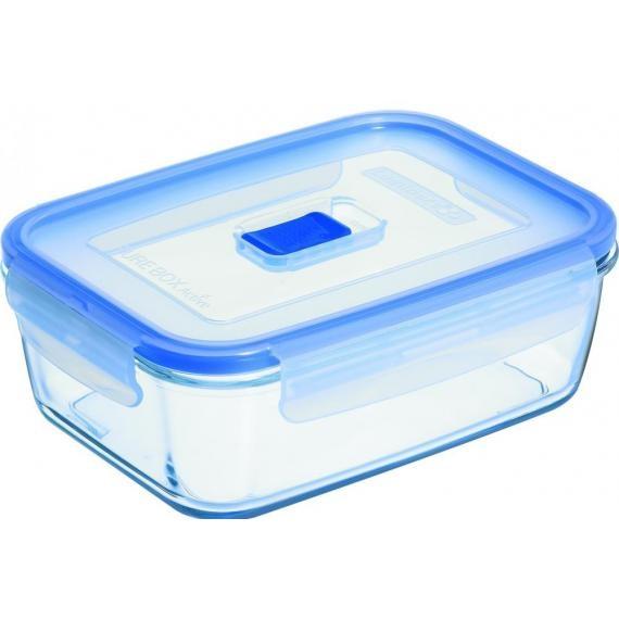 Luminarc Pure Box Active Storage  Rectangular Extra Large Box & Lid(197cl)(66.5oz) (Box of 6)
