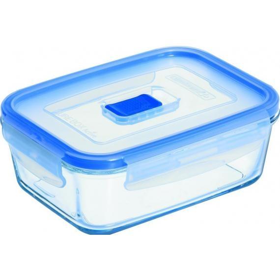 Luminarc Pure Box Active Storage  Rectangular Medium Box & Lid(82cl)(27.5oz) (Box of 6)