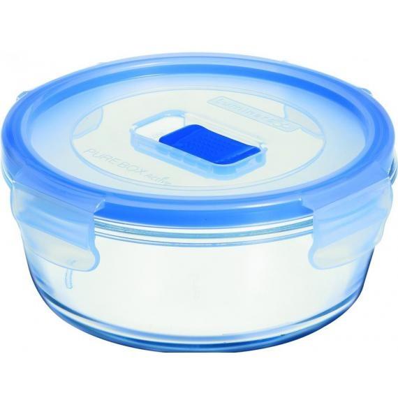 Luminarc Pure Box Active Storage  Round Medium Box & Lid(67cl)(24oz) (Box of 6)