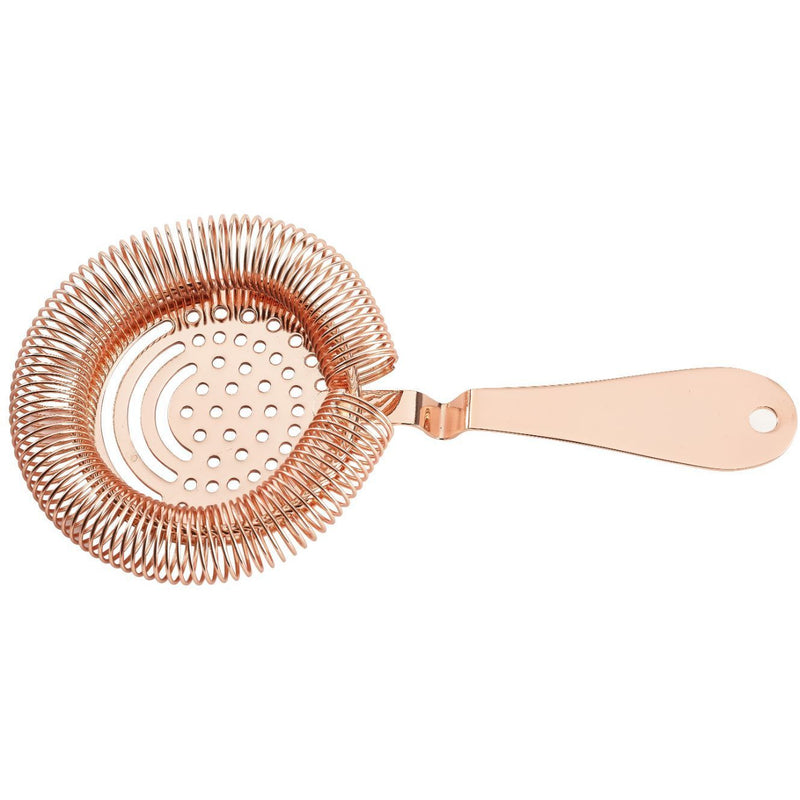 Copper Sprung Premium Julep Strainer