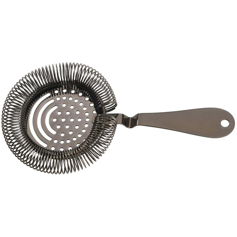 Gun Metal Sprung Premium Julep Strainer