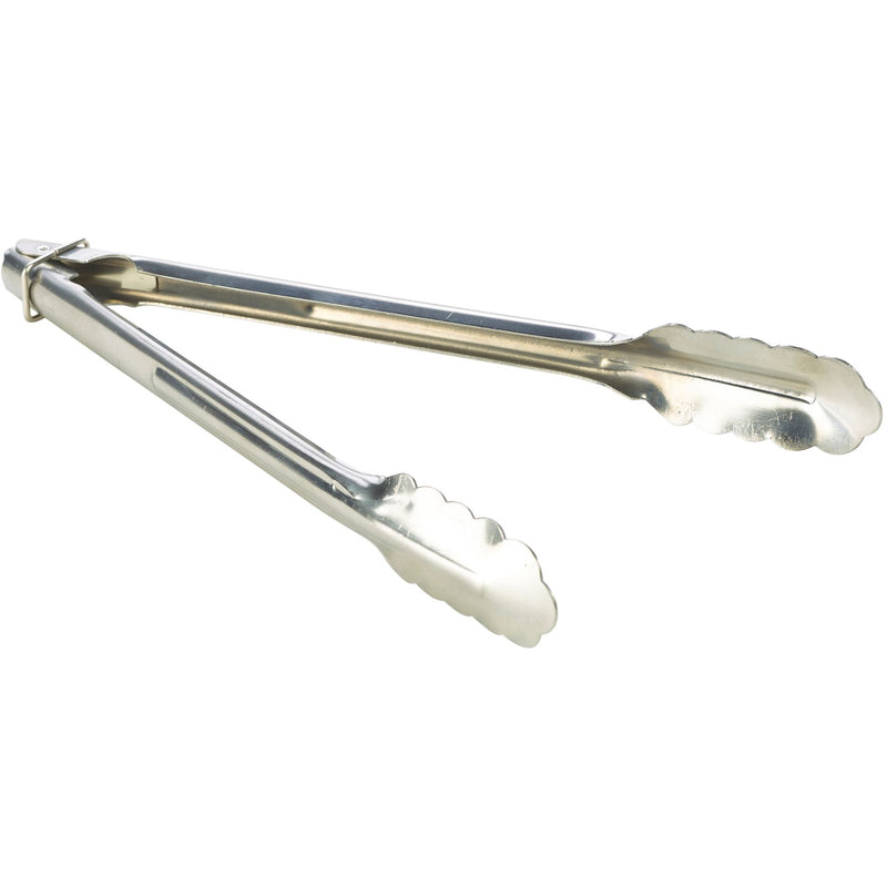 Heavy Duty S/St All Purpose Tongs 12''
