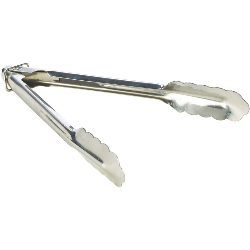 Heavy Duty S/St All Purpose Tongs 9''
