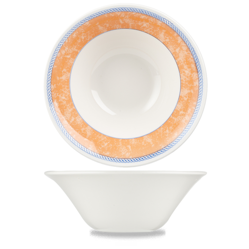 New Horizons Or Med Small Salad Bowl 6.5" Box 12