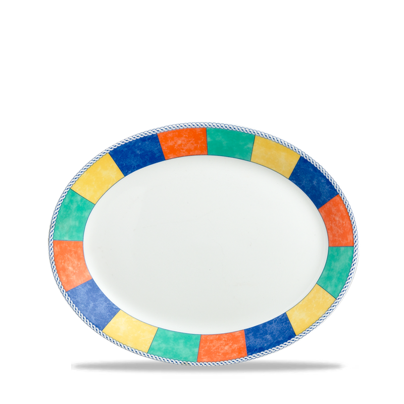 New Horizons Cq  Oval Plate 10" Box 12