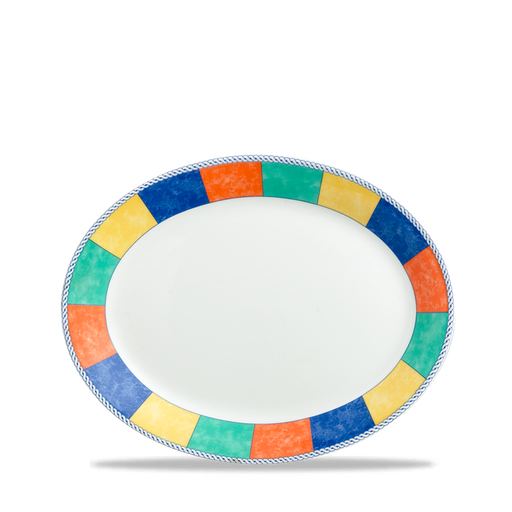 New Horizons Cq  Oval Plate 10" Box 12