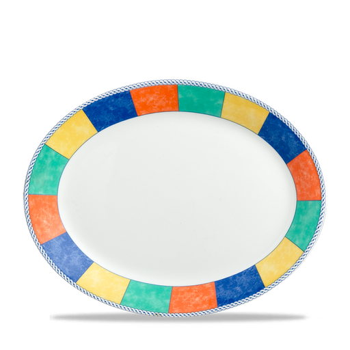 New Horizons Cq  Oval Plate 12" Box 12