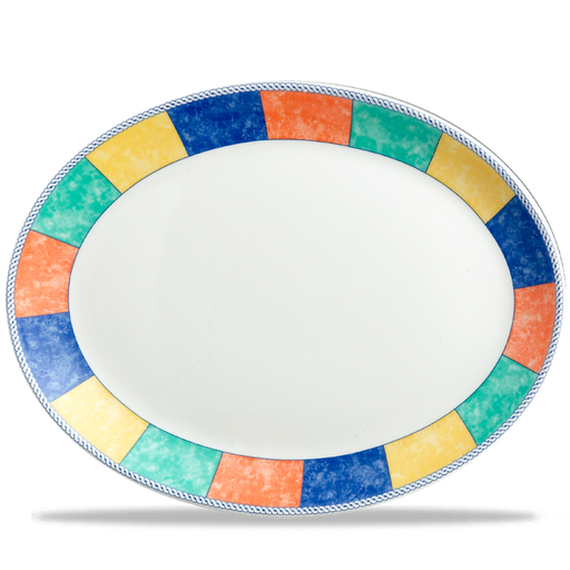 New Horizons Cq  Oval Plate 14.25" Box 12