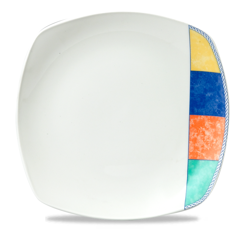 New Horizons Cq X Squared Square Plate 11.5" Box 12