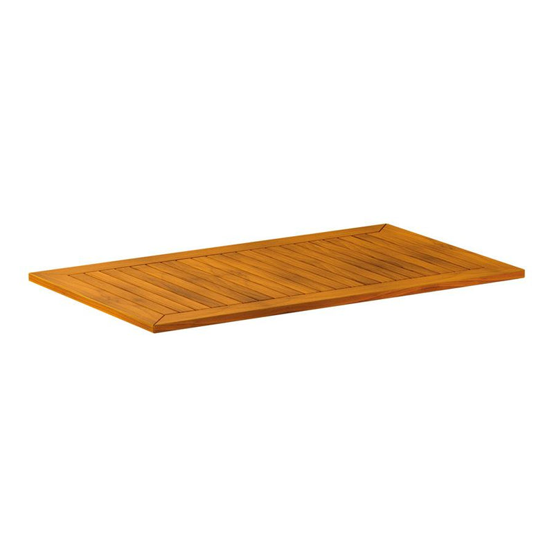 Insignia table top
Solid Robinia wood table top. Very durable, an alternative to teak with more consistent colouring. Very robust structurally