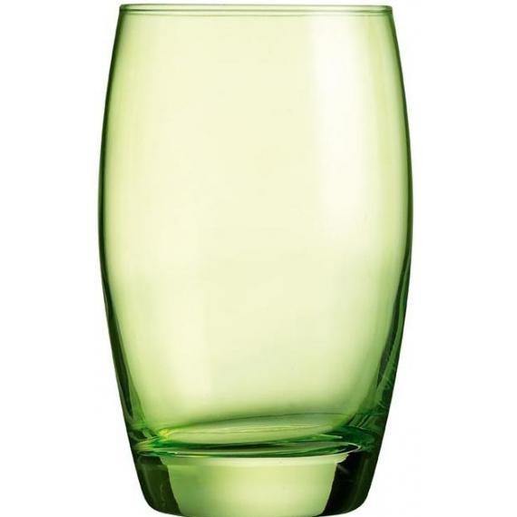 Arcoroc Salto Color Studio Tumblers  Studio Green Hiball Tumbler(35cl)(12.5oz) (Box of 24) - Smashing Supplies