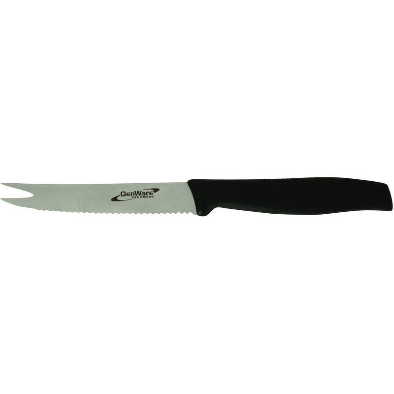 4" Bar Knife (Serrated) W/ Fork End