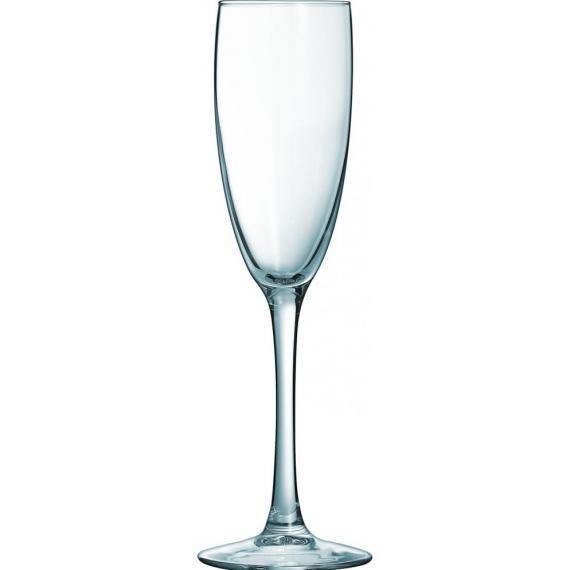Arcoroc Vina Stemware & Tumblers  Flute(19 cl)(6.75oz) (Box of 24) - Smashing Supplies