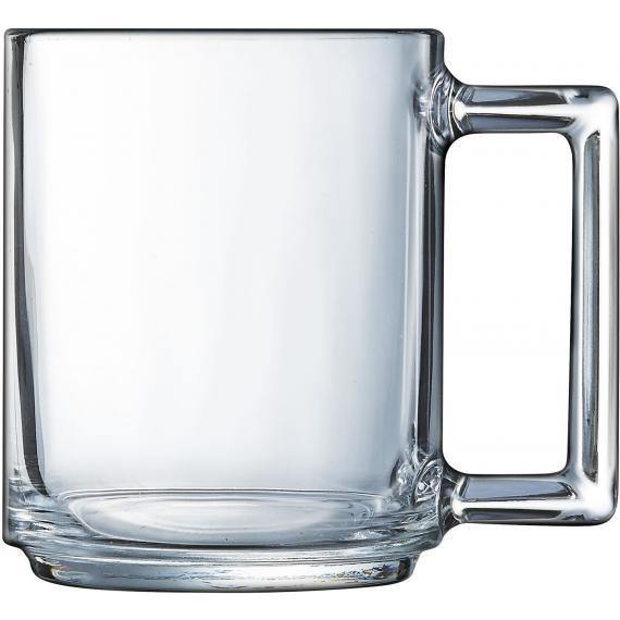 Arcoroc A La Bonne Heure - Hot Drinks - Fully Tempered  Mug(25cl)(8 3/4oz) (Box of 24) - Smashing Supplies