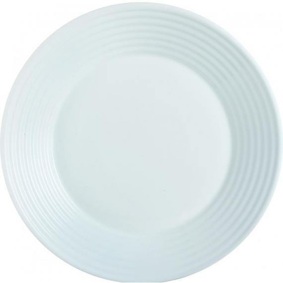 Arcoroc Stairo Opal Dinnerware  Dinner Plate(250mm)(93/4") (Box of 6) - Smashing Supplies