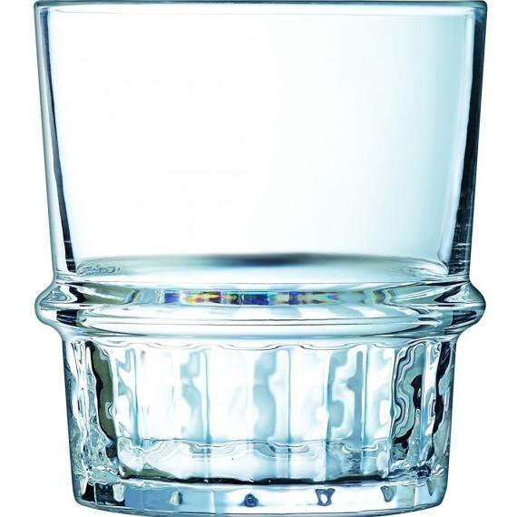 Arcoroc New York Tumblers - Fully Tempered  Rocks(38 cl)(13 1/2 oz) (Box of 24)