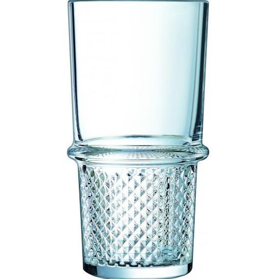 Arcoroc New York Tumblers - Fully Tempered  Hiball(35 cl)(12 1/4 oz) (Box of 24)