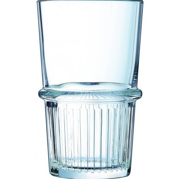 Arcoroc New York Tumblers - Fully Tempered  Tubo / Hiball(47 cl)(16 1/2 oz) (Box of 24)