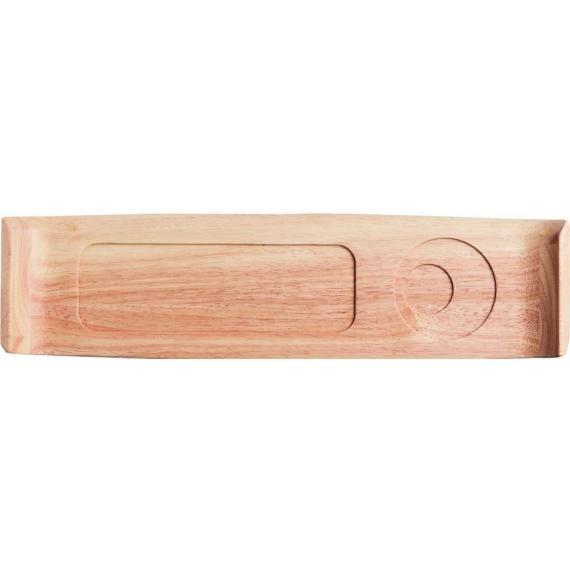 Arcoroc Mekkano - Porcelain, Glass & Wood Dinnerware  Wood Board With Glass & Dish Locator(45cm)(17 5/8") (Pack of 6)