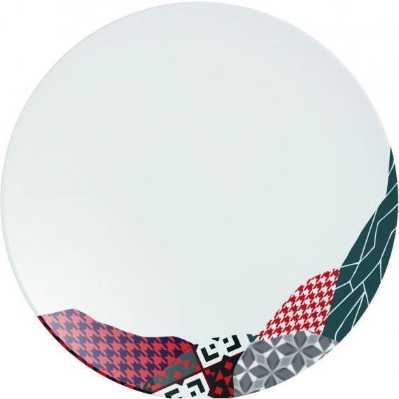 Chef & Sommelier Fragment Porcelain Dinnerware  Red Dinner Plate(28.5cm)(11 1/8") (Box of 12) - Smashing Supplies
