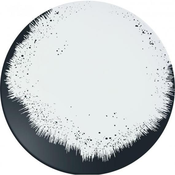 Chef & Sommelier Holi Porcelain Dinnerware Black Plate (28.5cm) (11 1/8") (Pack of 24)
