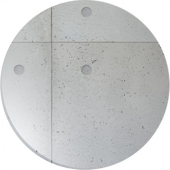 Chef & Sommelier Concrete Porcelain Dinnerware  Plate(28.5 cl)(10 oz) (Box of 48) - Smashing Supplies