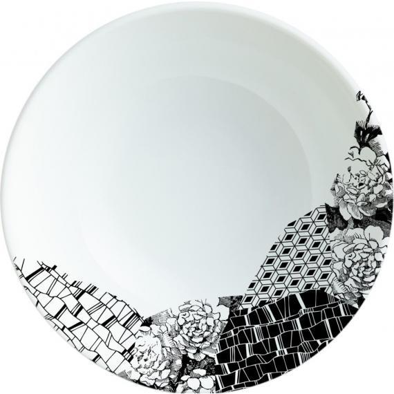 Chef & Sommelier Fragment Porcelain Dinnerware Black Bowl (14cm) (5 1/2") (Pack of 24)