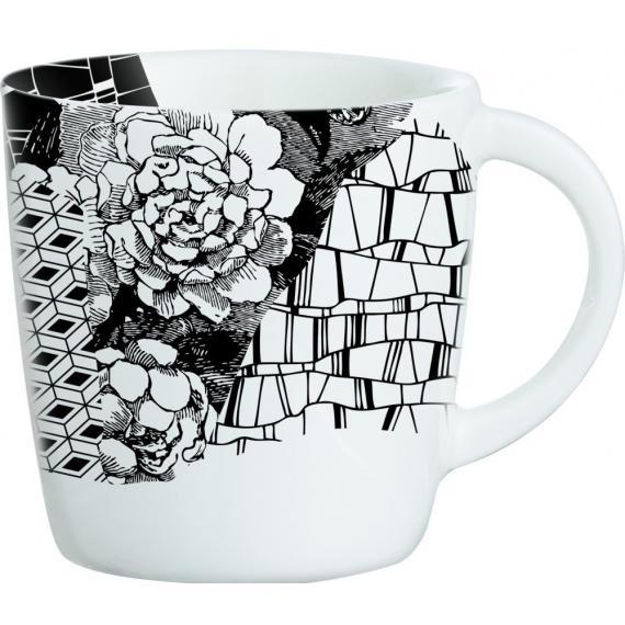 Chef & Sommelier Fragment Porcelain Dinnerware Black Cup (26 cl) (9 1/4 oz) (Pack of 24)