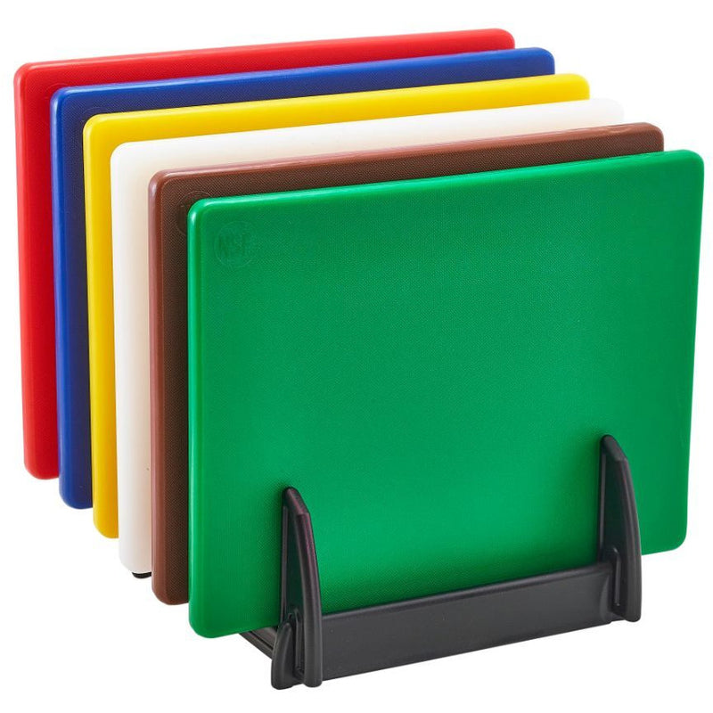 Low Density Chopping Board And Rack Set 12 x 9 x 0.5"