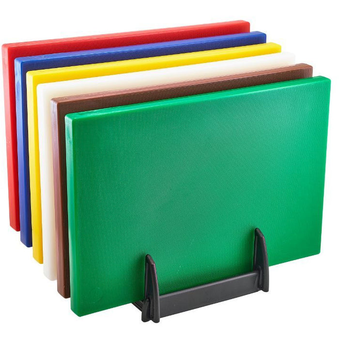 Low Density Chopping Board And Rack Set 18 x 12 x 1"