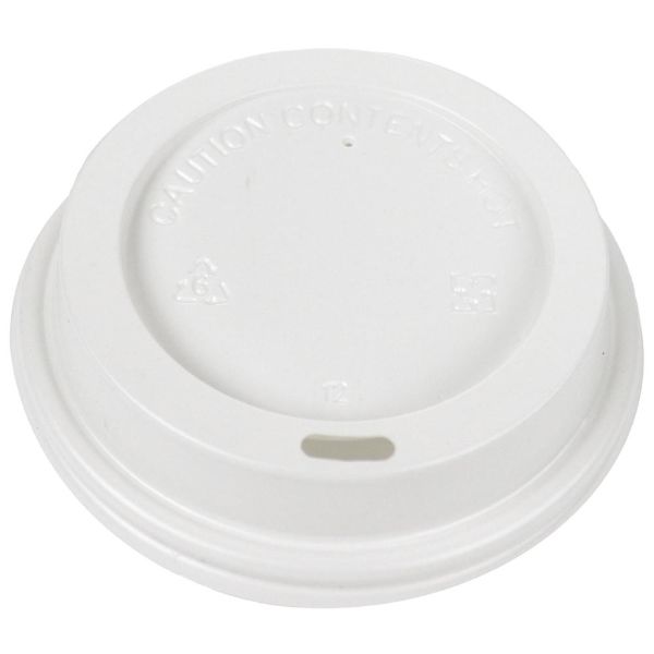 Lids for Ripple Coffee Cup White 12/16oz (Pack 1000)