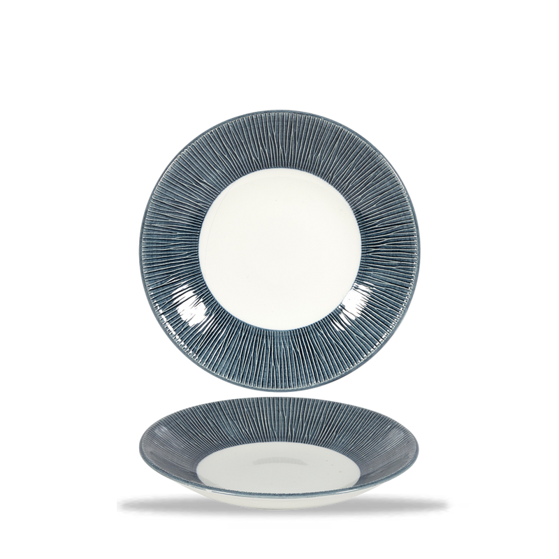 Bamboo Spinwash Mist  Deep Coupe Plate 8 7/8" Box 12